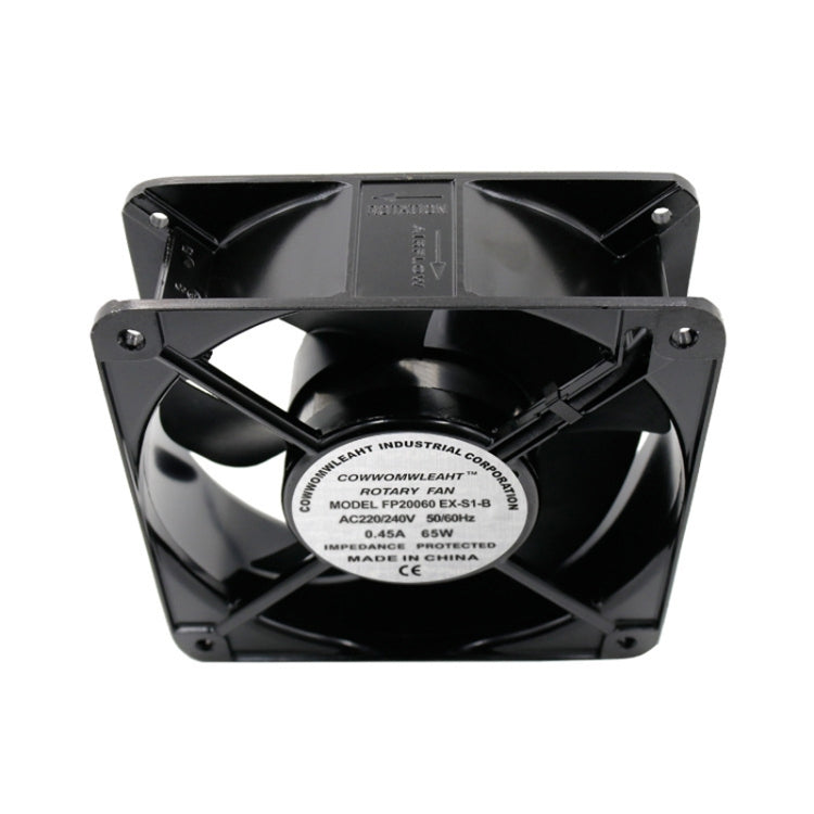 Rynx | FP20060 220V 20cm Chassis Cabinet Metal Housing Quiet Cooling Fan