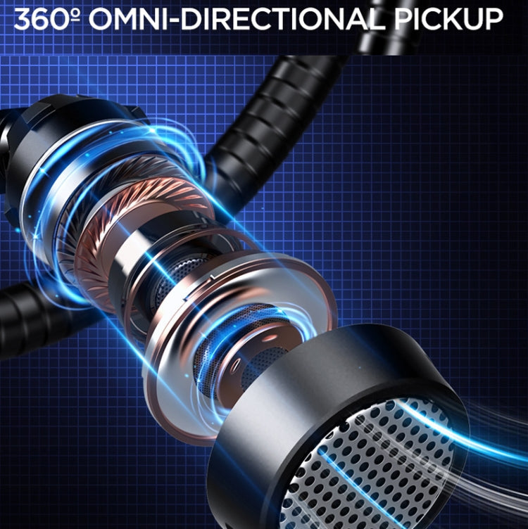 Rynx | USB Gaming Microphone Built-in Sound Card 5 Voice Switching Modes with RGB Lighting