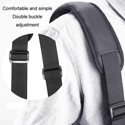 Rynx | Computer Messenger Shoulder Bag Laptop Case, Size: 13.3-14 Inch (Black)
