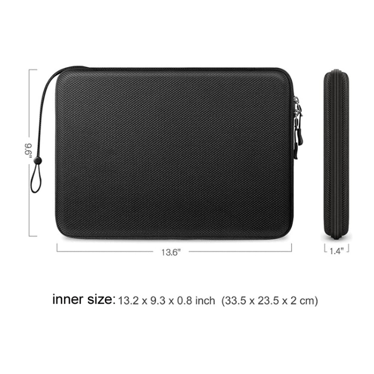 Rynx | Hard-shell computer bag Anti-fall Anti-pressure sleeve bag, Size: 13-13.3 inches (Starry Sky)