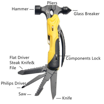 Rynx | RDEER RT-2347 Multifunctional Pliers Folding Knife Outdoor Home Emergency Tool