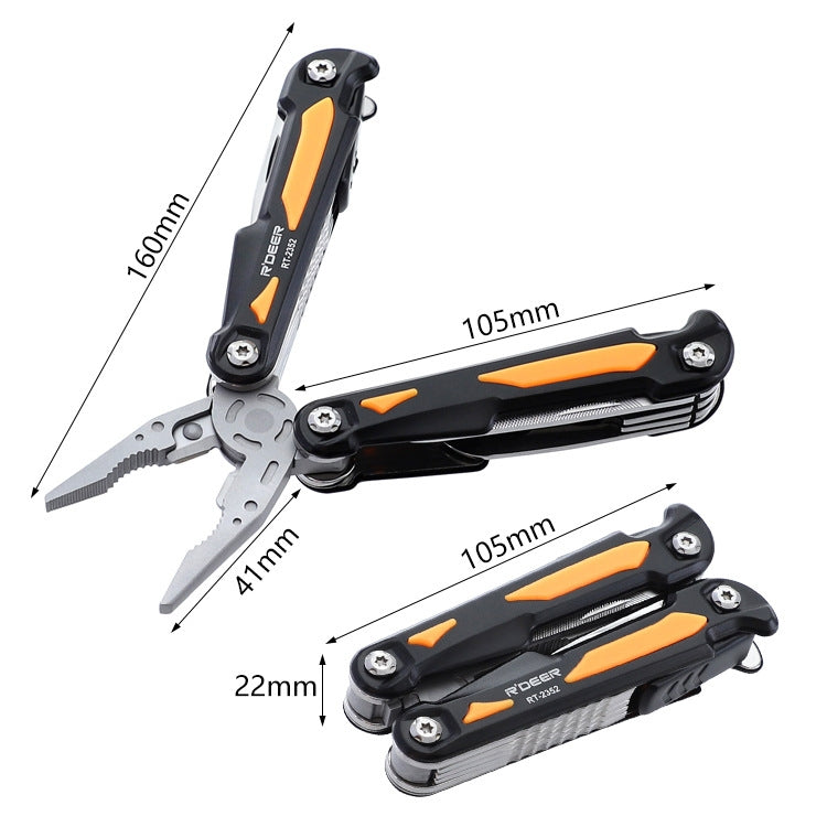 Rynx | RDEER RT-2352 Multifunctional Pliers Folding Knife Outdoor Home Emergency Tool