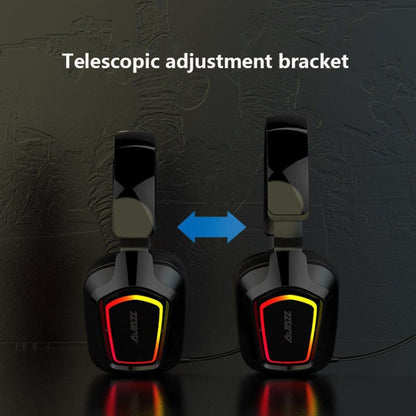 Rynx | Ajazz AX368 Computer Game Audio Recognition RGB Headset 7.1 Channel Version (Pink)