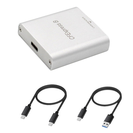 Rynx | 10G High-Speed USB3.2 Z6/Z7 1DX3 Wired CFEXPRESS Card Reader with Dual Cable
