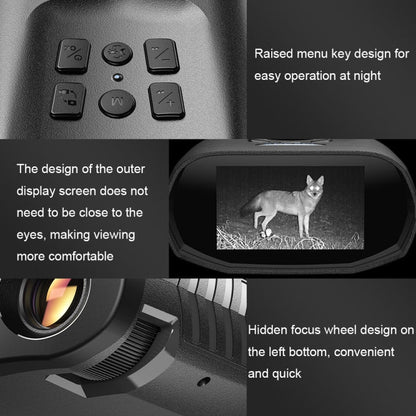 Rynx | APEXEL 3-inch LCD HD Screen Photo Video Portable Binoculars Digital Infrared Night Vision Device(APL-NV009)