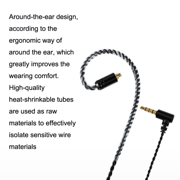 Rynx | For 0.78mm 2pin headphone cable with microphone upgrade cable