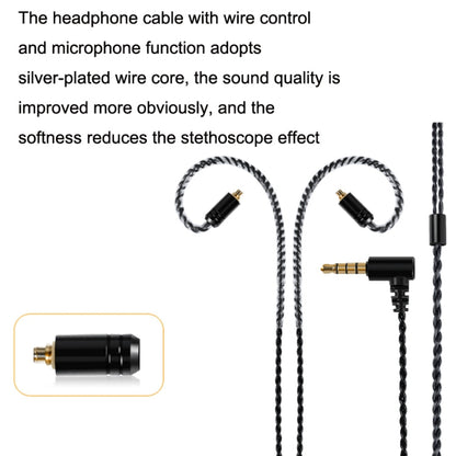 Rynx | For 0.78mm 2pin headphone cable with microphone upgrade cable