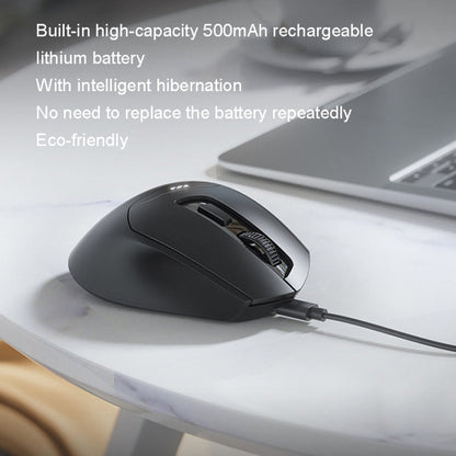 Rynx | Inphic DR01 Bluetooth 3 Mode Wireless Mouse Charging Silent Office Gaming Laptop Computer Home Use (Black)