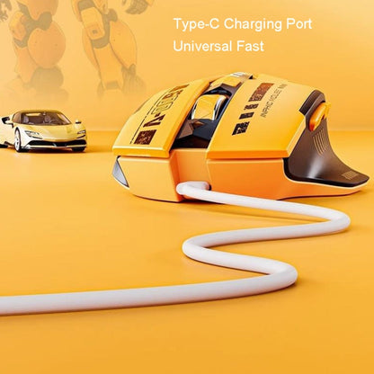 Rynx | Inphic A9 Bluetooth 3-Mode Mouse Silent Charging Mechanical Feel Wireless Mouse
