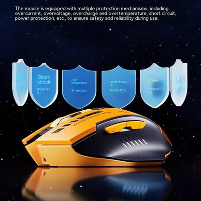 Rynx | Inphic A9 Bluetooth 3-Mode Mouse Silent Charging Mechanical Feel Wireless Mouse