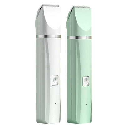 Pet grooming machine cat dog paw hair trimmer electric color changer, color: 4 in 1 white