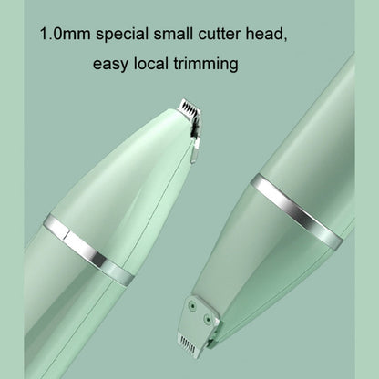 Pet grooming machine cat dog paw hair trimmer electric color changer, color: 4 in 1 white