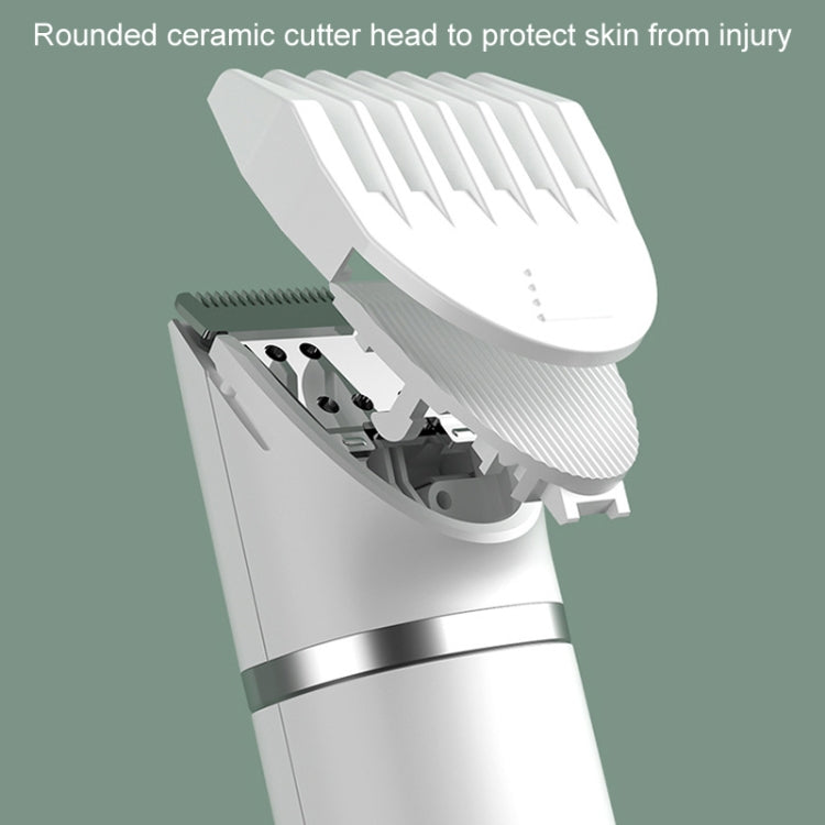 Pet grooming machine cat dog paw hair trimmer electric color changer, color: 4 in 1 white
