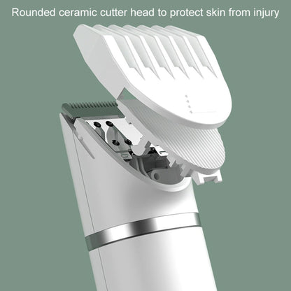 Pet grooming machine cat dog paw hair trimmer electric color changer, color: 4 in 1 white