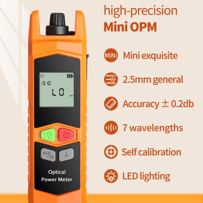 Rynx | 2-in-1 10-30mW fiber optic red light pen + optical power meter (-70+6dBm) set