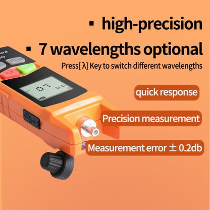Rynx | 2-in-1 10-30mW fiber optic red light pen + optical power meter (-70+6dBm) set