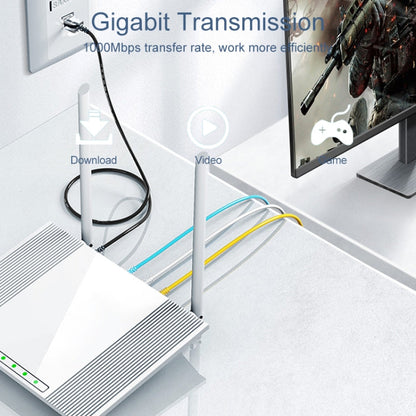 Rynx | SAMZHE Cat6A Ethernet Cable UTP Network Patch Cable 15m (white)