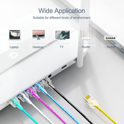 Rynx | SAMZHE Cat6A Ethernet Cable UTP Network Patch Cable 10m (White)