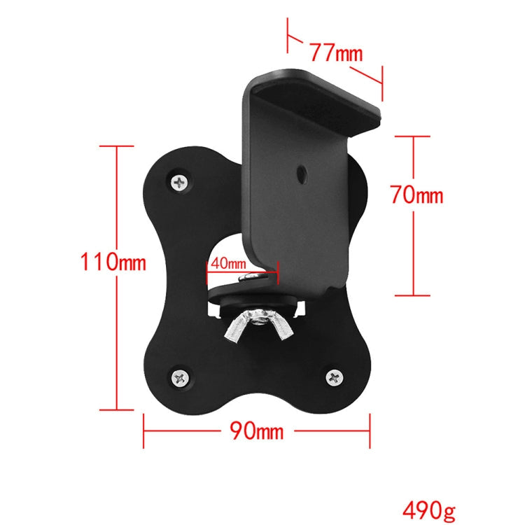 RYNX | For Samsung HW-Q990B/HW-Q930B/HW-Q930C/HW-Q990C Bluetooth Speaker Metal Wall Mount Rack(Black)