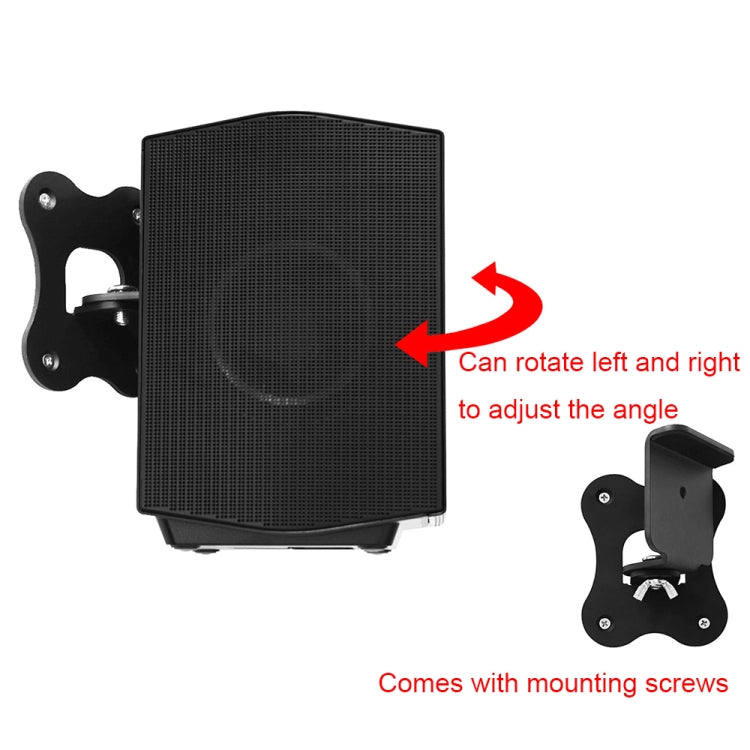 RYNX | For Samsung HW-Q990B/HW-Q930B/HW-Q930C/HW-Q990C Bluetooth Speaker Metal Wall Mount Rack(Black)