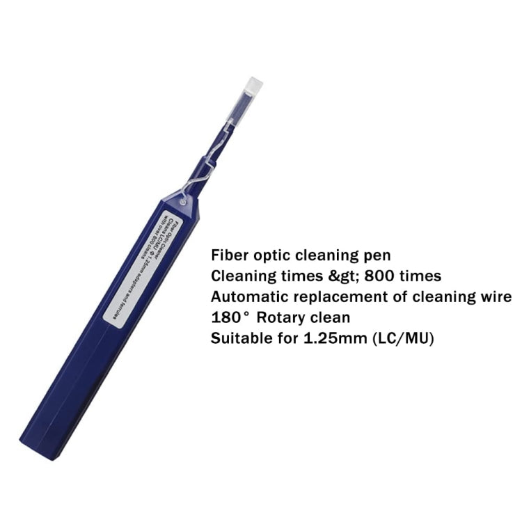 Rynx | 10 In 1 optical fiber cleaning tool kit 1.25/2.5 mm fiber cleaning pen