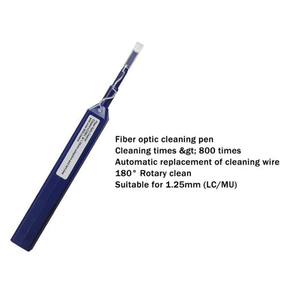 Rynx | 10 In 1 optical fiber cleaning tool kit 1.25/2.5 mm fiber cleaning pen