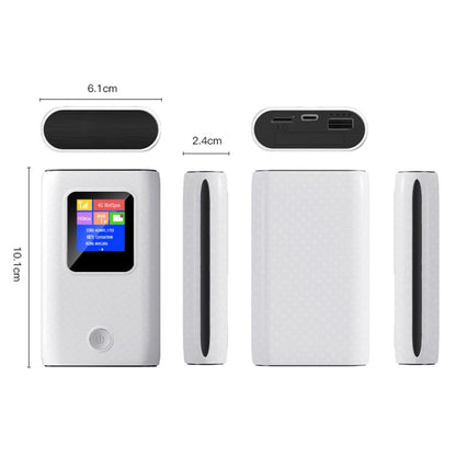 Rynx | MF905C Asia 4G LTE WIFI Router Portable 6000mAh Charger Wireless Hotspot 150Mbps Pocket Mobile Modem