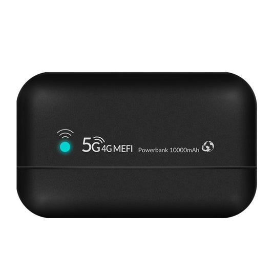 Rynx | PW100 4G LTE Mobile Router USB Hotspot Portable Power Bank Pocket WLAN (Black)