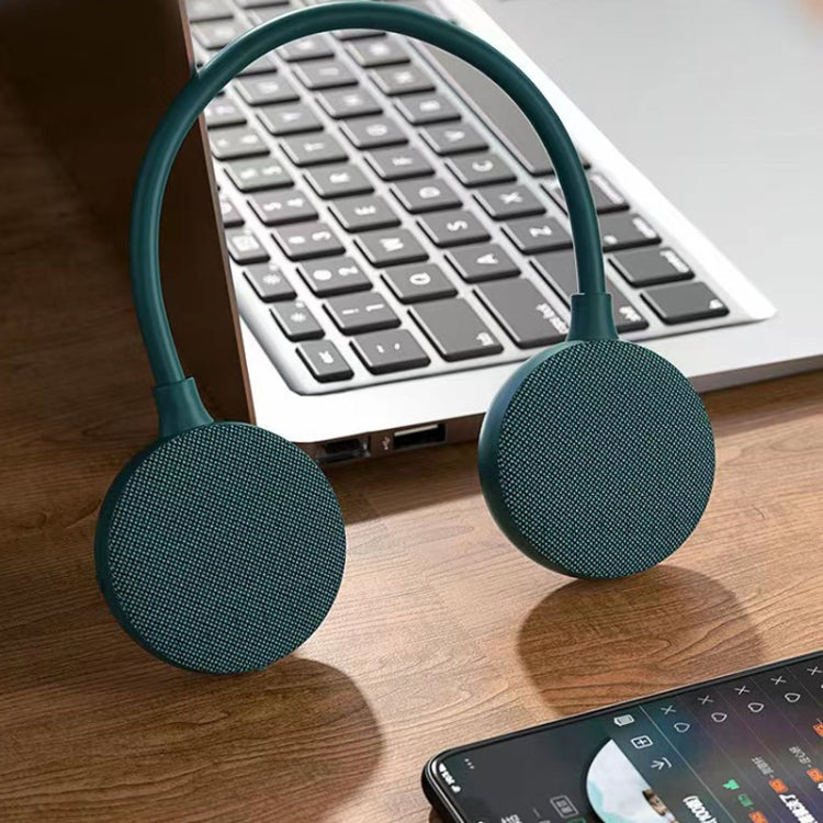 RYNX | ROCKMIA  EBS-906 Neckband Bluetooth Speaker Waterproof Music Player Built-in Microphone(Grey)
