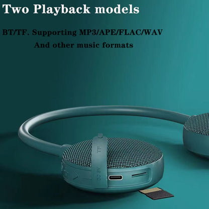 RYNX | ROCKMIA  EBS-906 Neckband Bluetooth Speaker Waterproof Music Player Built-in Microphone(Grey)