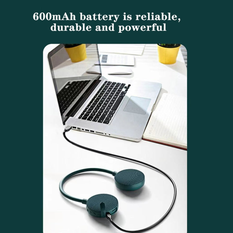 RYNX | ROCKMIA  EBS-906 Neckband Bluetooth Speaker Waterproof Music Player Built-in Microphone(Grey)