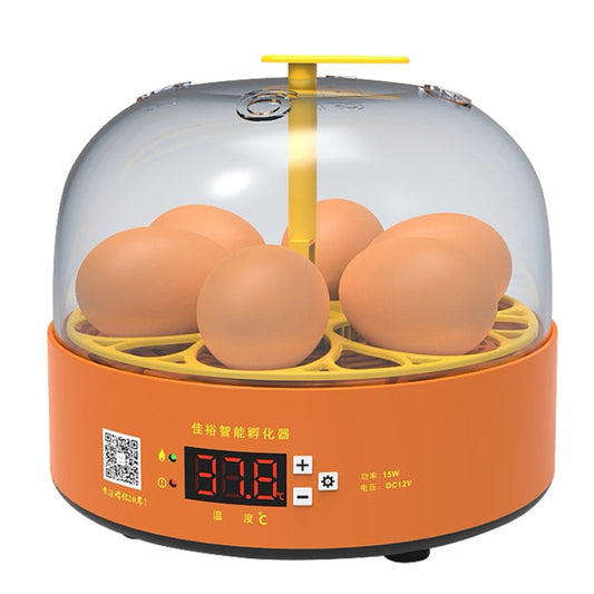 6-Egg Small Household Experimental Kids Smart Incubator, Spec: Dual-electric Automatic UK Plug