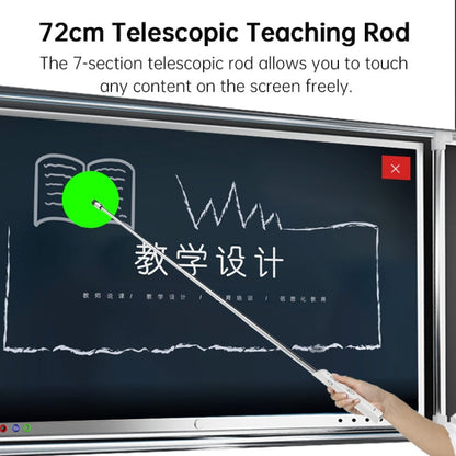 Rynx | ASING A31 Multifunctional presentation remote control with telescopic teaching rod, designed for touchscreen
