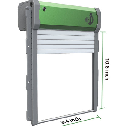 RYNX | Powered Automatic Chicken Coop Door 4 Modes Automatic Chicken Door with Remote Control