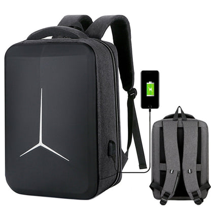 Rynx | 15 Inch Multifunctional Waterproof Business Sports Laptop Backpack with USB Port (Dark Gray)