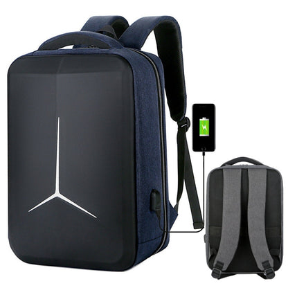 Rynx | 15 Inch Large Capacity Waterproof Business Commuter Laptop Backpack with USB Port (Simplified Blue)