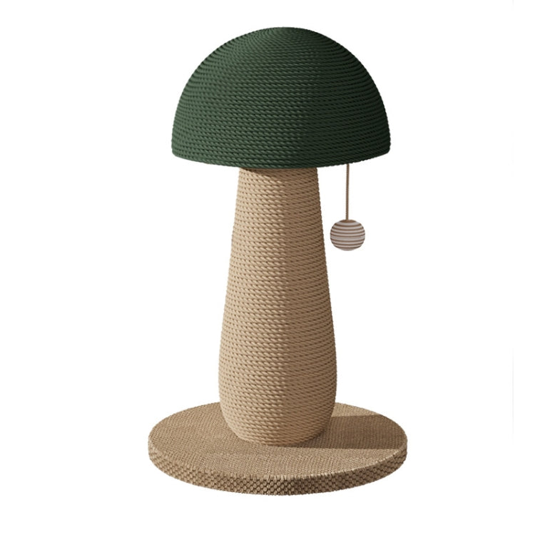 RYNX | Sisal scratching post for cats, abrasion-resistant interactive cat toy, Style: Large Mushroom