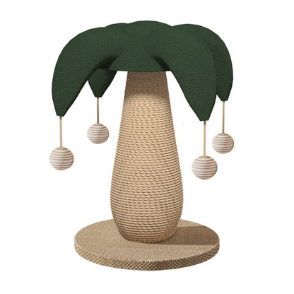 RYNX | Sisal Cat Scratch Post Wear-Resistant Cat Interactive Toy, Style: Large Clown Hat