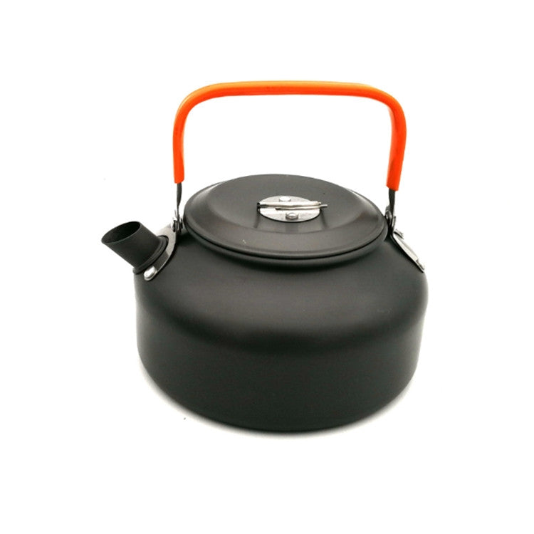 Rynx | Outdoor Supplies Camping Portable Teapot Set Pot Set(Orange Handle)