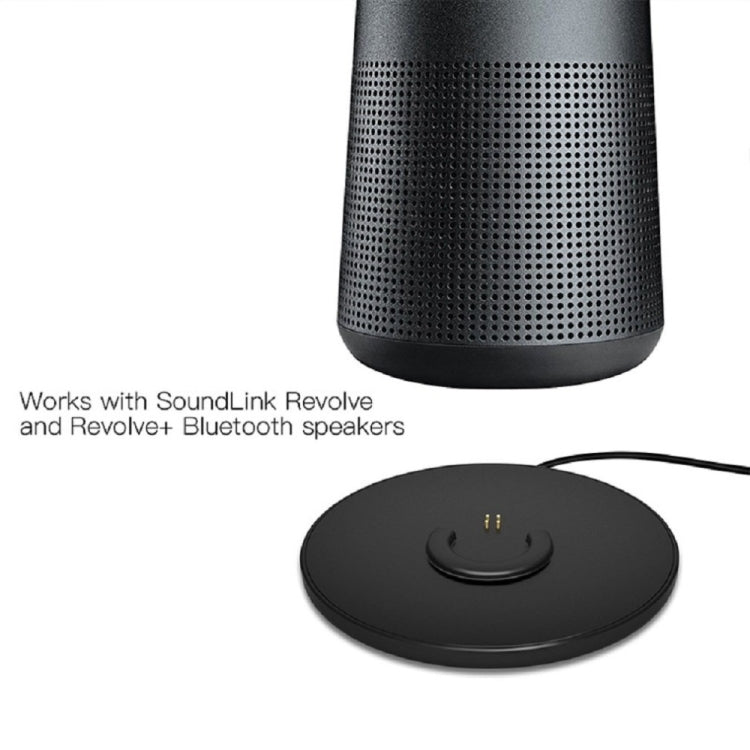 RYNX | Desktop Station Dock Charger with USB Cable for Bose Soundlink Revolve Soundlink Revolve+(Black)