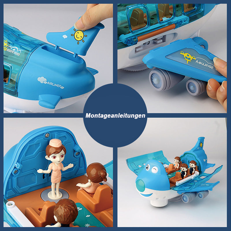 Rynx | 360° rotatable electric airplane toy