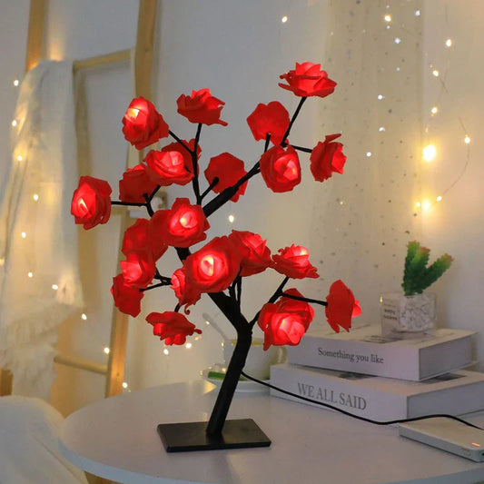 Rynx | RadiantRose - Illuminated Roses Table Lamp