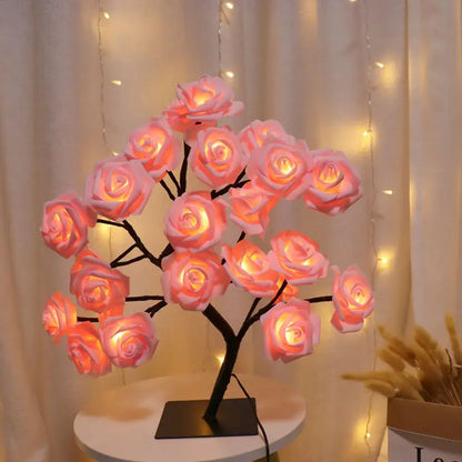 Rynx | RadiantRose - Illuminated Roses Table Lamp