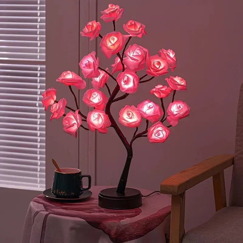Rynx | RadiantRose - Illuminated Roses Table Lamp