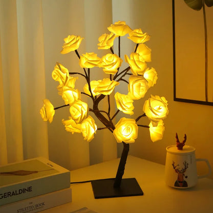 Rynx | RadiantRose - Illuminated Roses Table Lamp