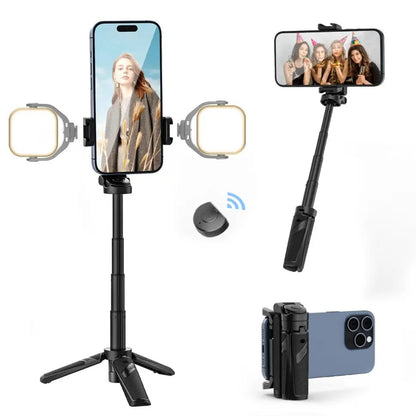 Rynx | Bag tripod with retractable handle and remote control