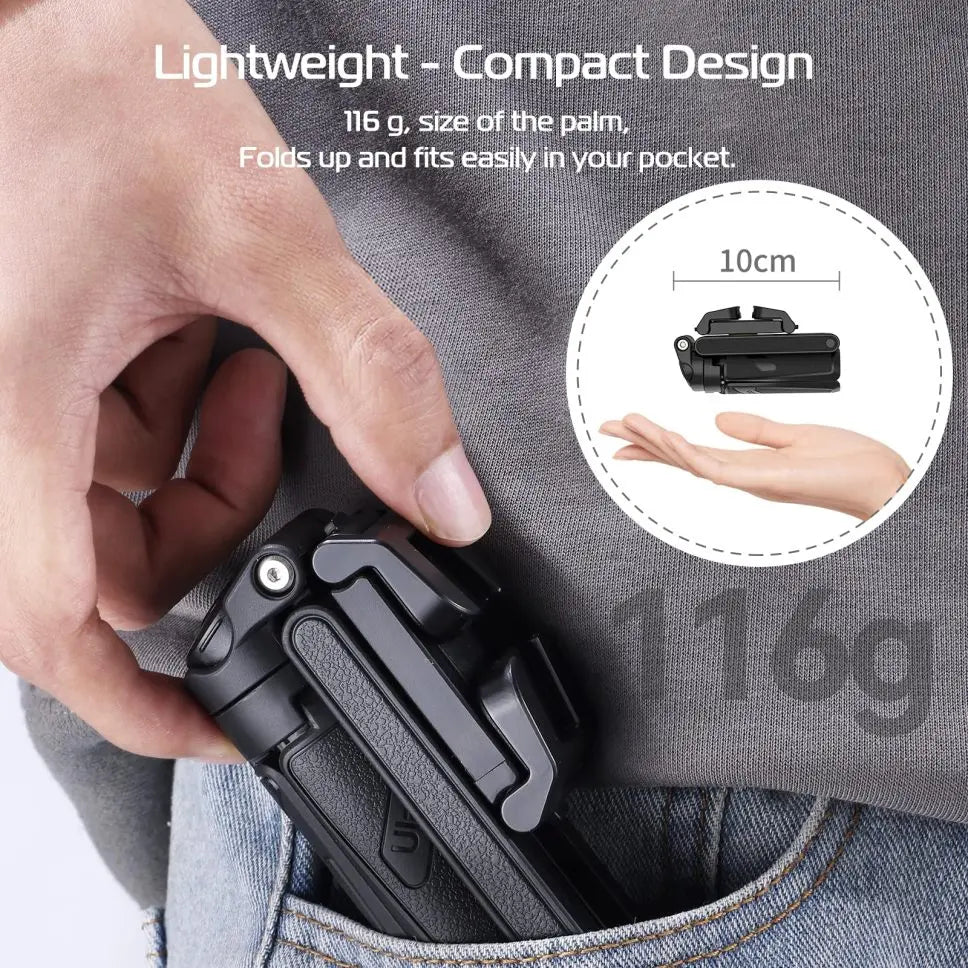 Rynx | Bag tripod with retractable handle and remote control