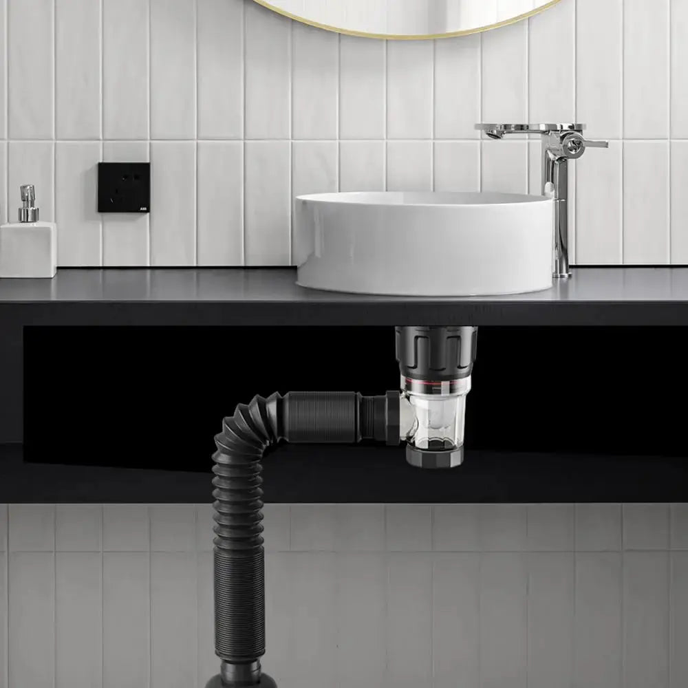 Rynx | Telescoping Multi-Purpose Drain Hose Set – Odor Prevention & Easy Installation