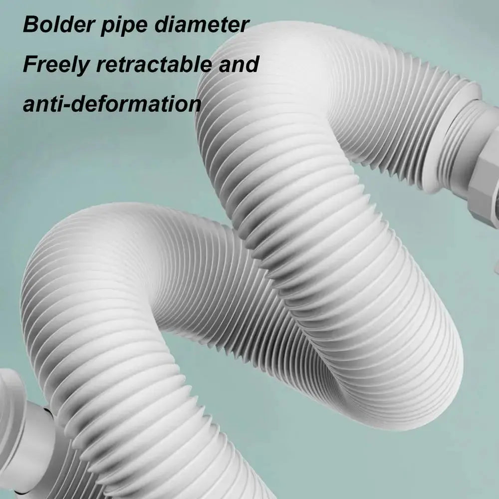 Rynx | Telescoping Multi-Purpose Drain Hose Set – Odor Prevention & Easy Installation