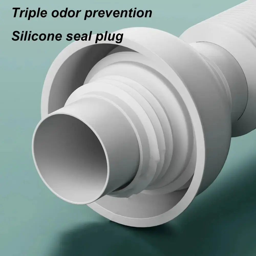 Rynx | Telescoping Multi-Purpose Drain Hose Set – Odor Prevention & Easy Installation